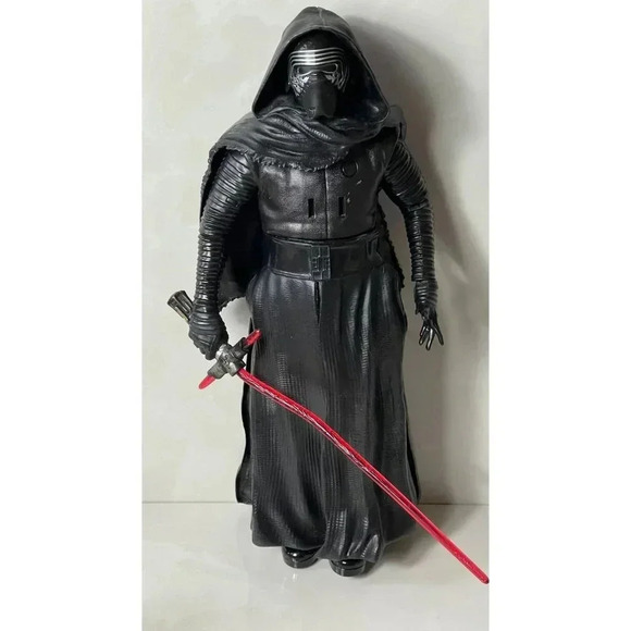 Disney Star Wars The Force Awakens Kylo Ren Figure Collection Black - Picture 1 of 6